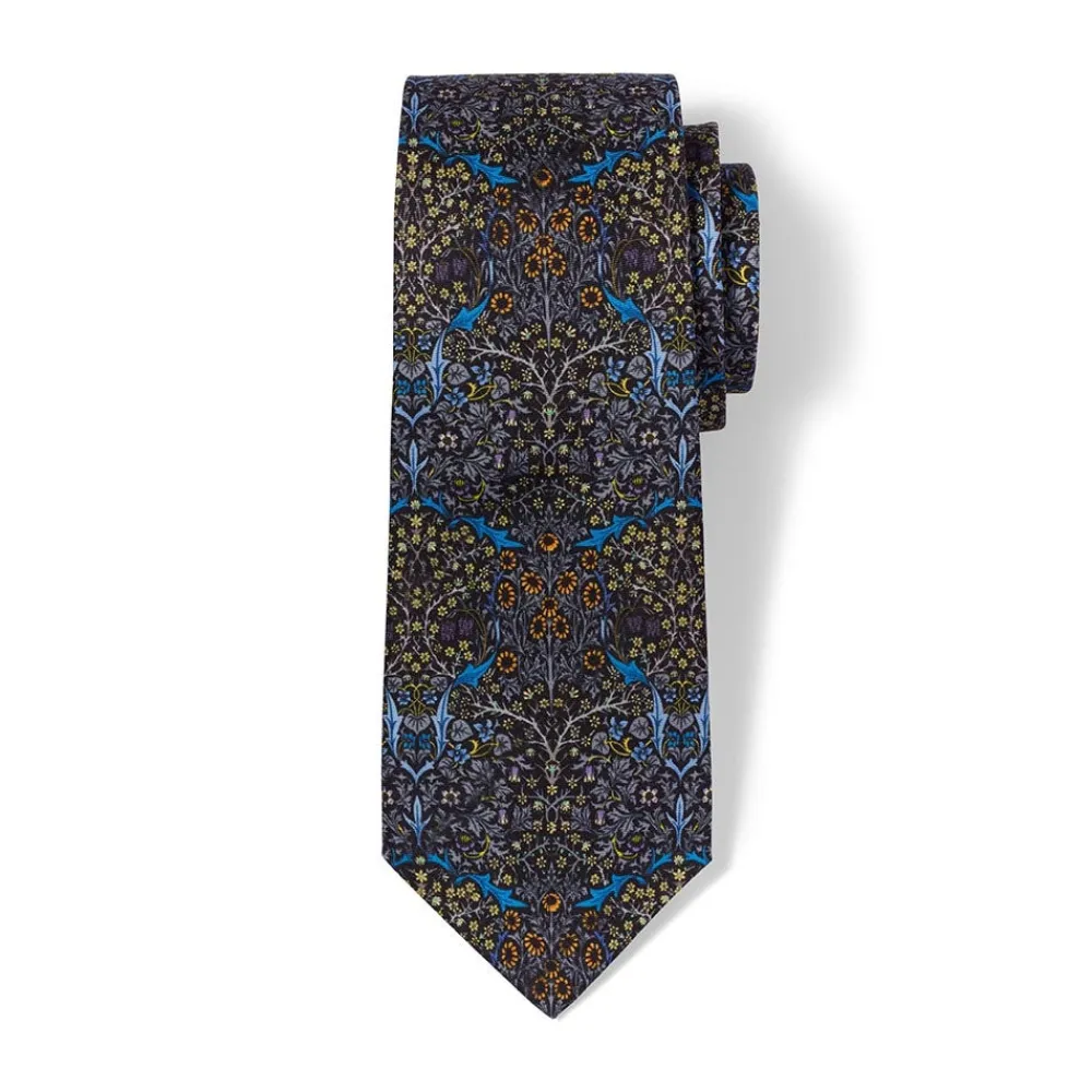 Online The Met Store William Morris Blackthorn Silk Necktie