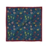 Best The Met Store William Morris Pomegranate Cotton-and-Silk Pocket Square