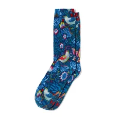 Clearance The Met Store William Morris Strawberry Thief Women's Socks