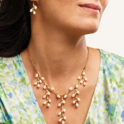Online The Met Store Willow Catkins Pearl Bib Necklace